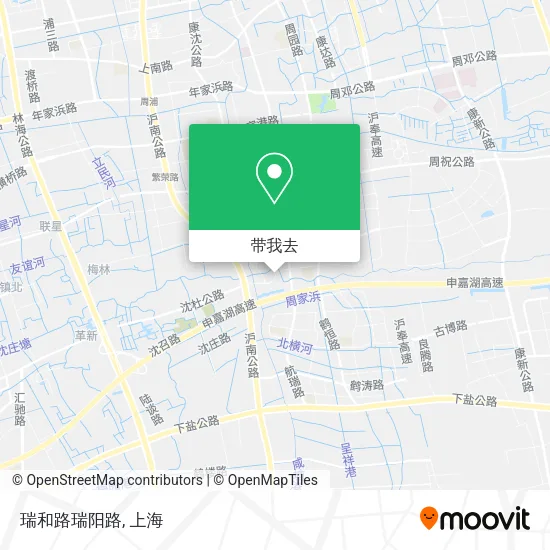 瑞和路瑞阳路地图