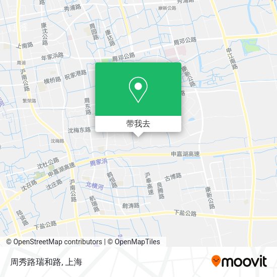 周秀路瑞和路地图