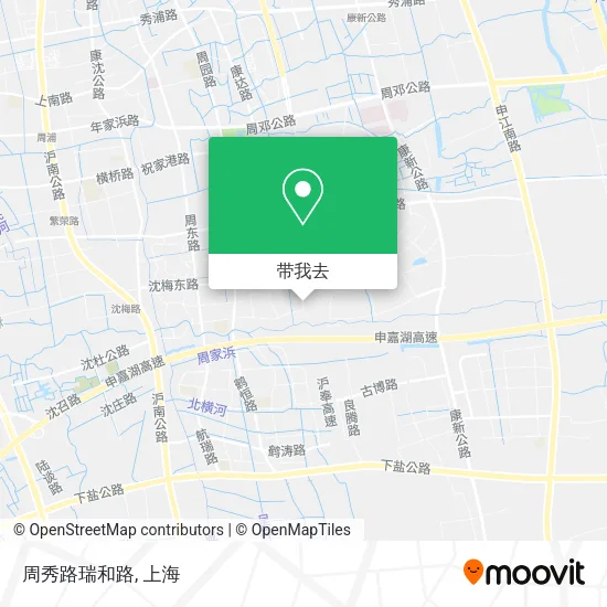 周秀路瑞和路地图