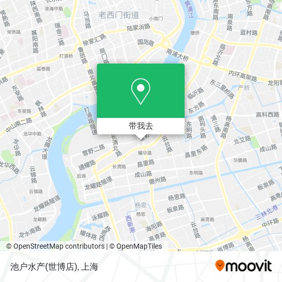 池户水产(世博店)地图