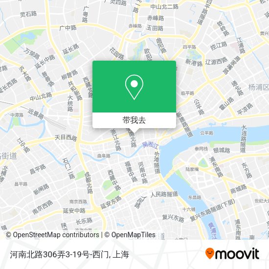 河南北路306弄3-19号-西门地图