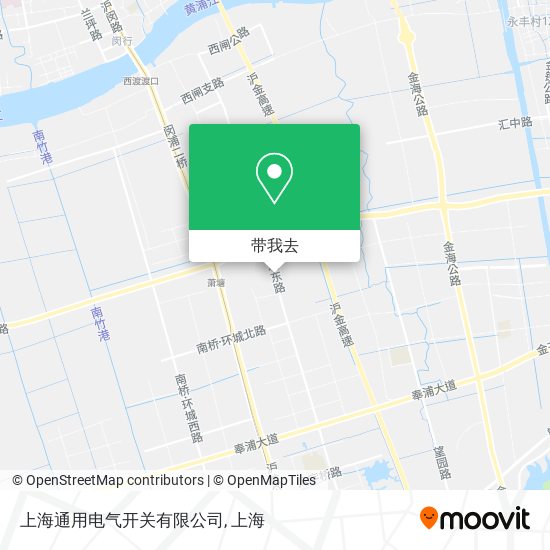 上海通用电气开关有限公司地图