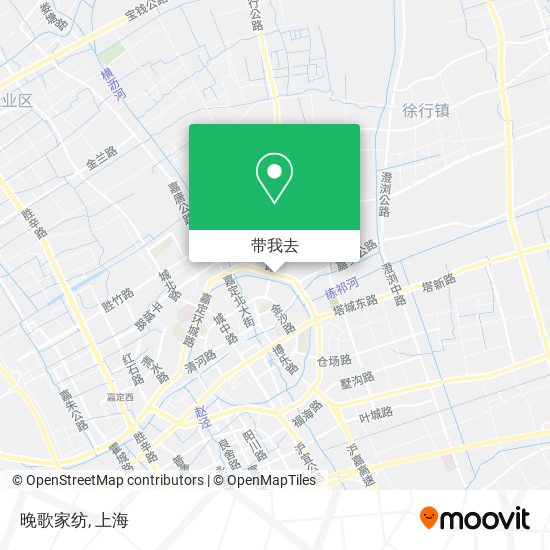 晚歌家纺地图