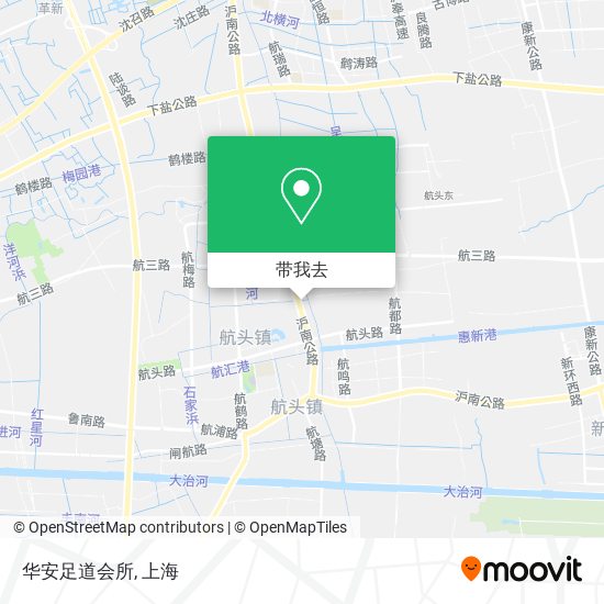 华安足道会所地图