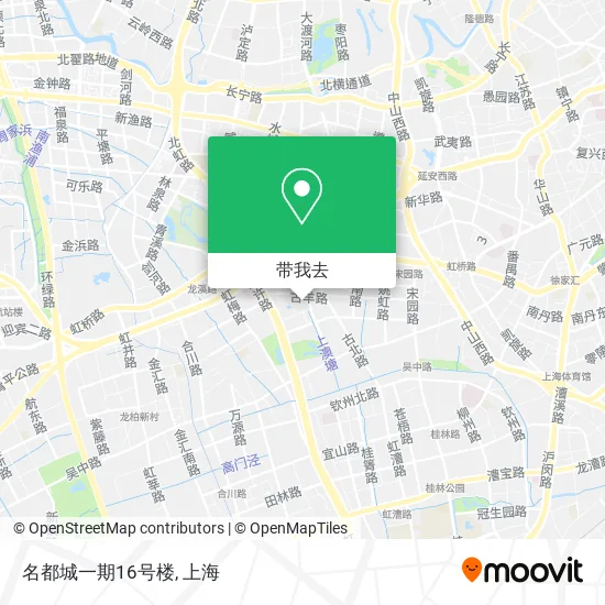 名都城一期16号楼地图