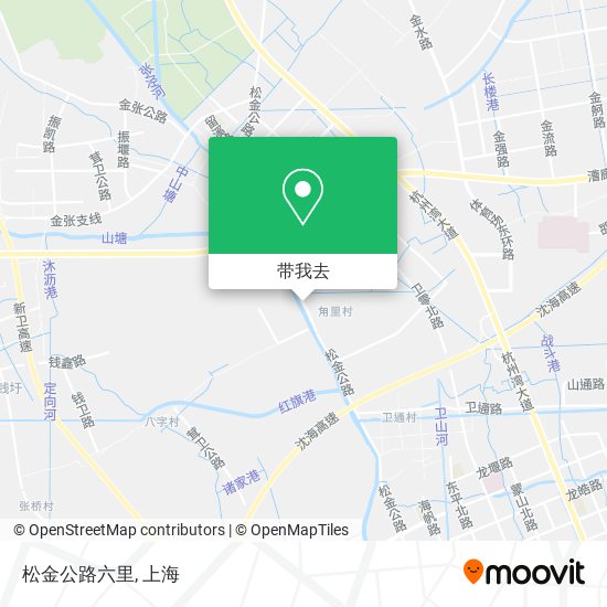 松金公路六里地图