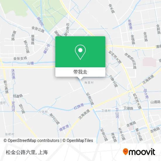 松金公路六里地图