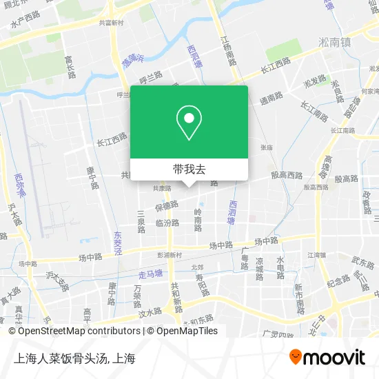 上海人菜饭骨头汤地图