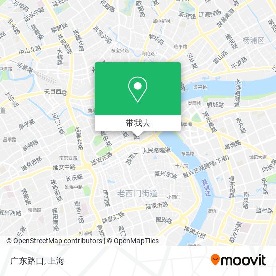 广东路口地图