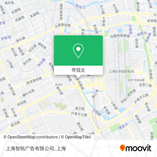 上海智拓广告有限公司地图