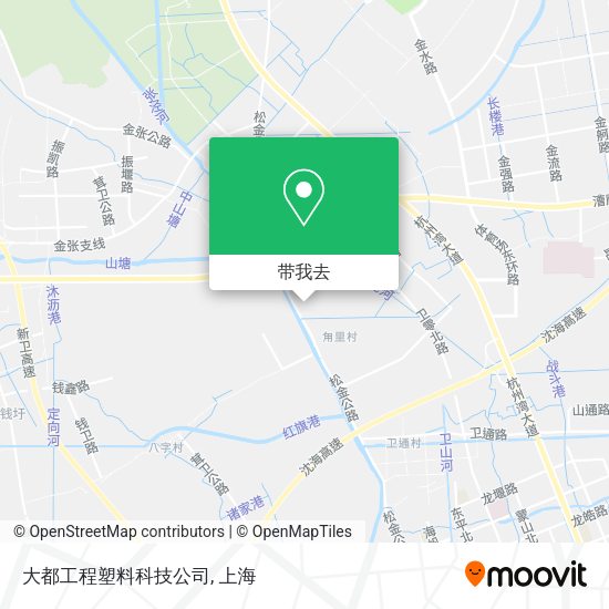 大都工程塑料科技公司地图
