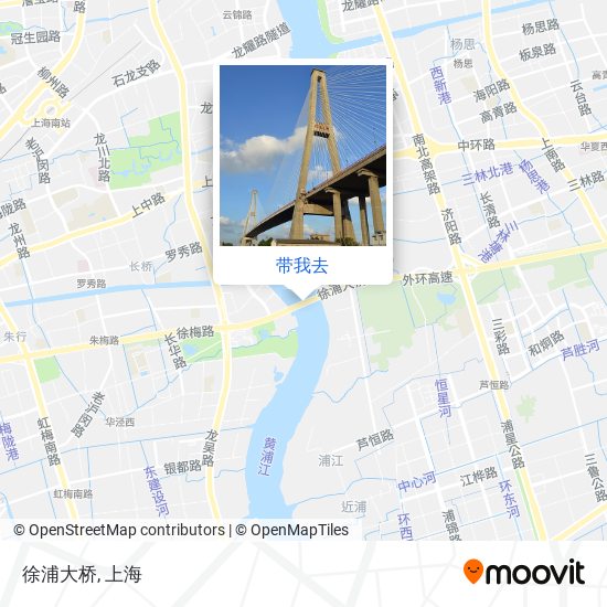 徐浦大桥地图