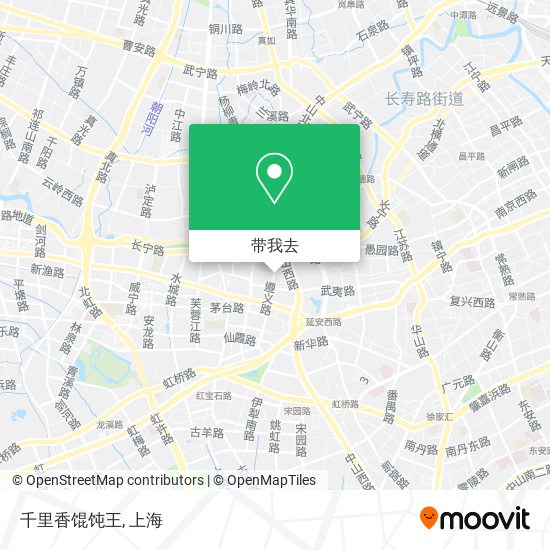 千里香馄饨王地图