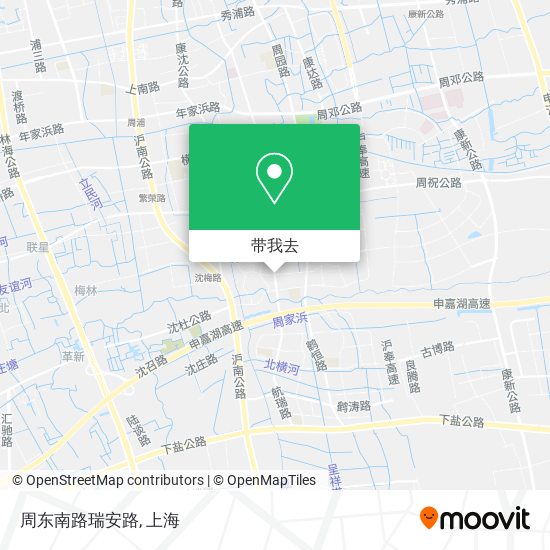 周东南路瑞安路地图