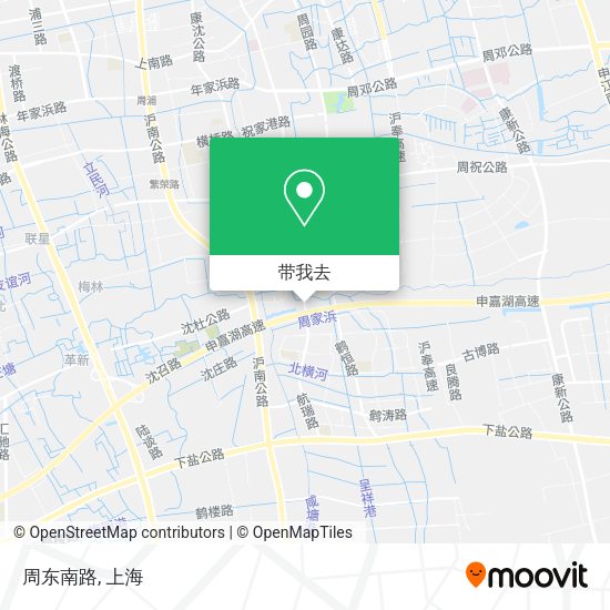 周东南路地图