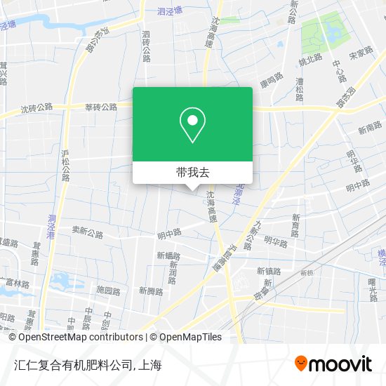汇仁复合有机肥料公司地图