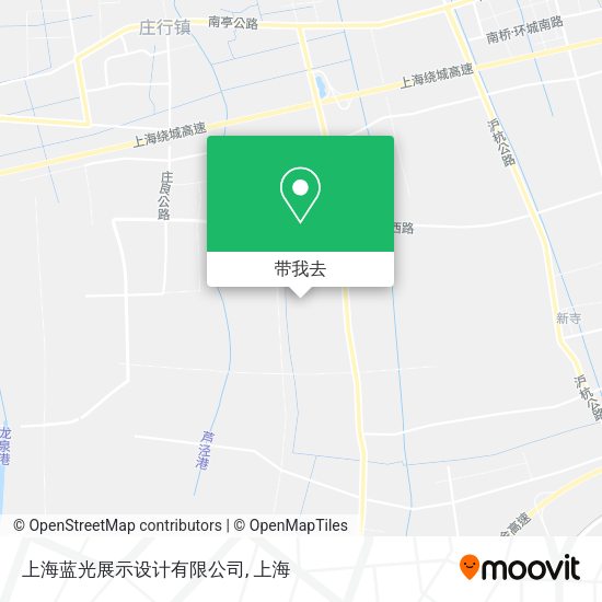 上海蓝光展示设计有限公司地图