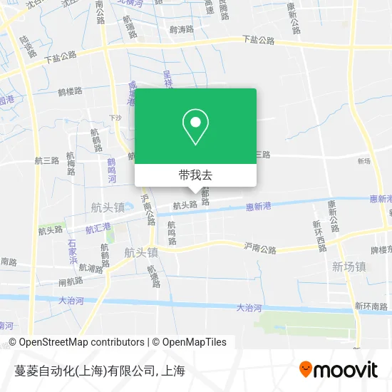蔓菱自动化(上海)有限公司地图