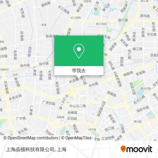 上海晶顿科技有限公司地图