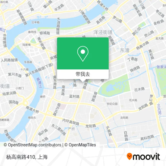 杨高南路410地图