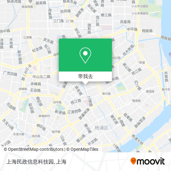 上海民政信息科技园地图
