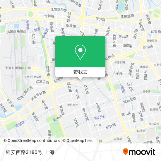 延安西路3180号地图
