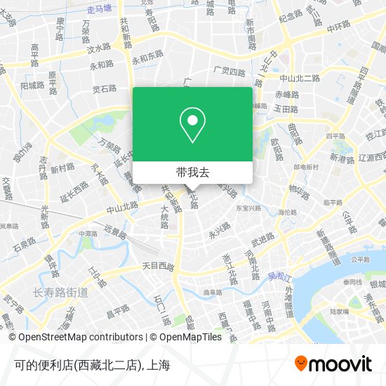 可的便利店(西藏北二店)地图