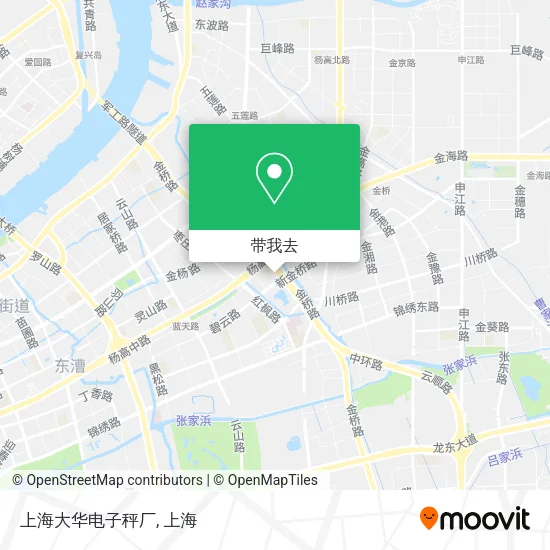 上海大华电子秤厂地图