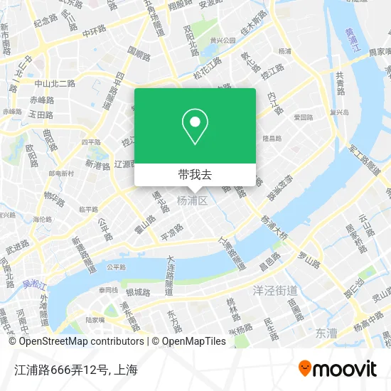 江浦路666弄12号地图