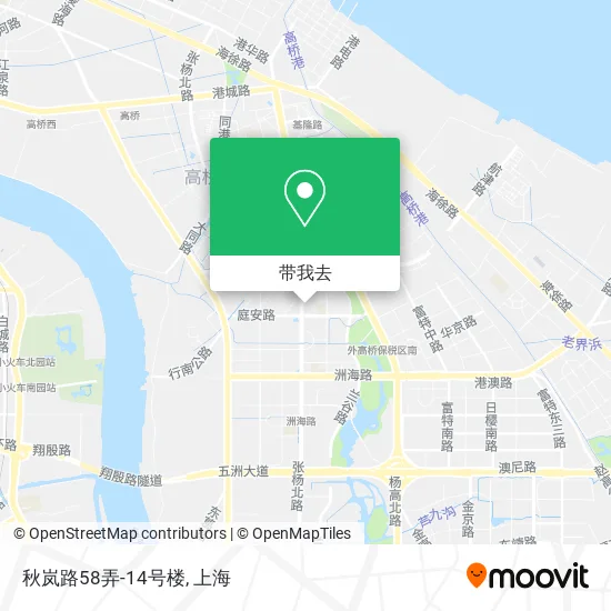 秋岚路58弄-14号楼地图