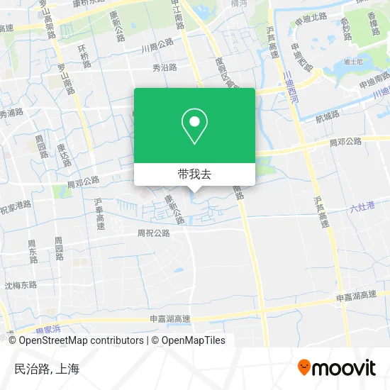 民治路地图