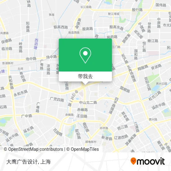 大鹰广告设计地图