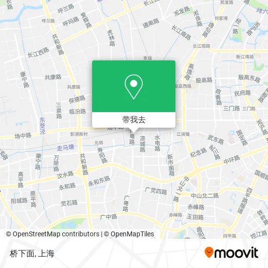 桥下面地图