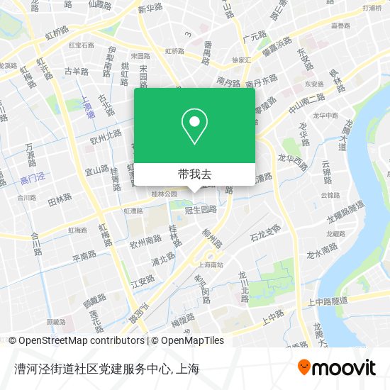 漕河泾街道社区党建服务中心地图