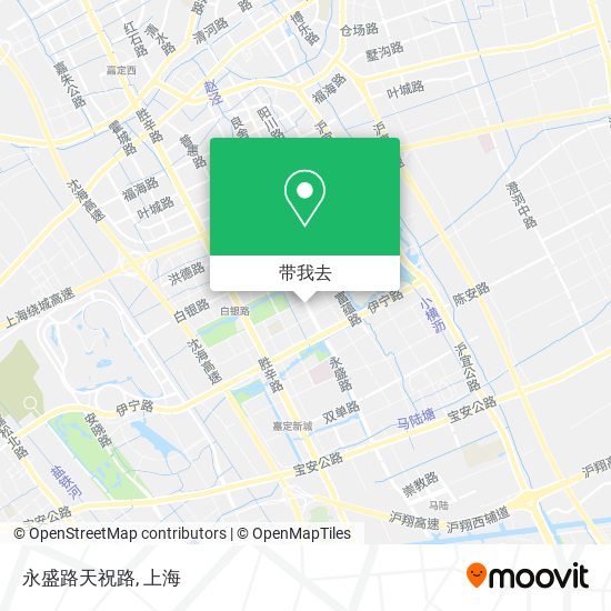 永盛路天祝路地图