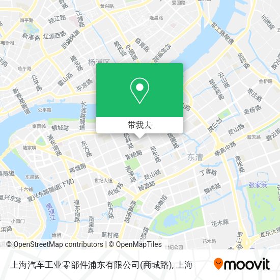 上海汽车工业零部件浦东有限公司(商城路)地图