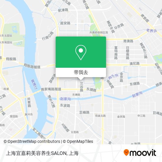 上海宜嘉莉美容养生SALON地图