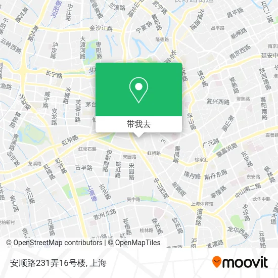 安顺路231弄16号楼地图