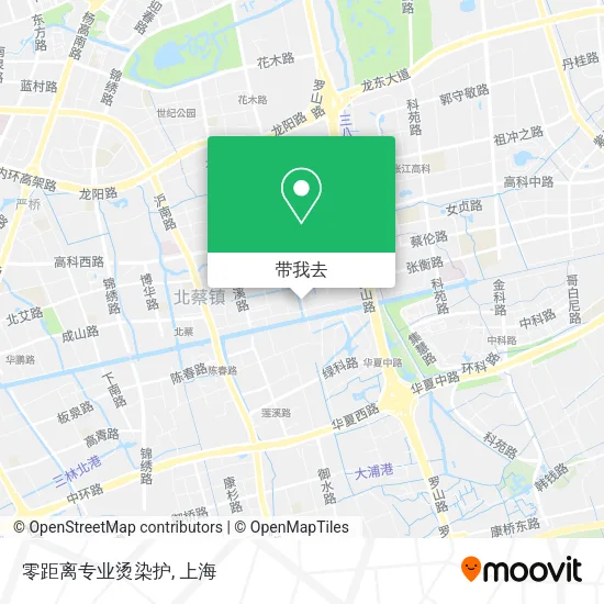 零距离专业烫染护地图