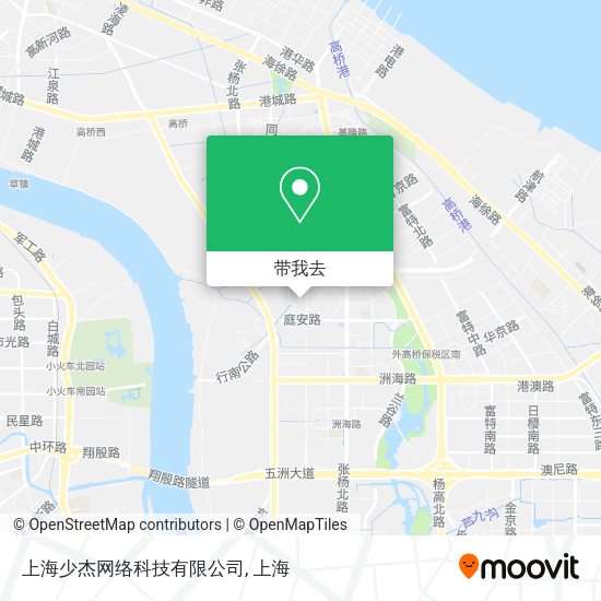 上海少杰网络科技有限公司地图