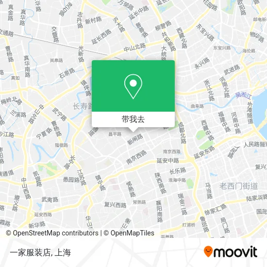 一家服装店地图