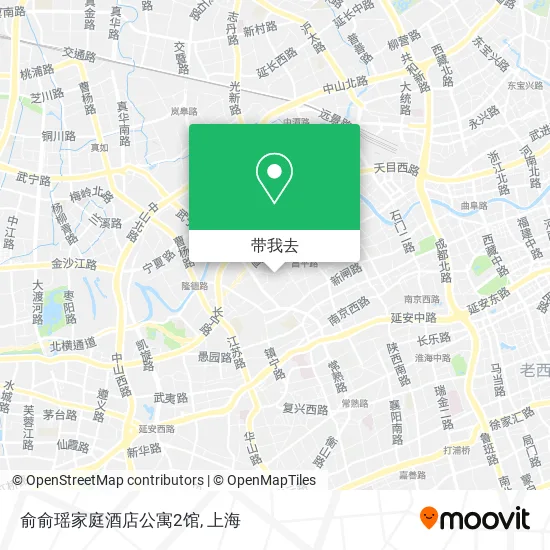 俞俞瑶家庭酒店公寓2馆地图