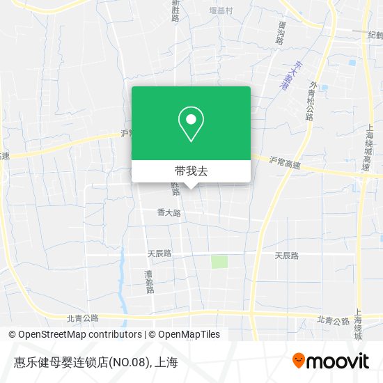 惠乐健母婴连锁店(NO.08)地图