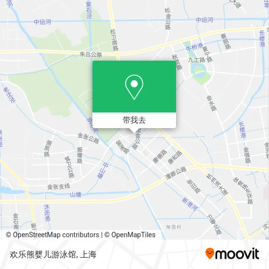 欢乐熊婴儿游泳馆地图