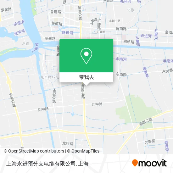 上海永进预分支电缆有限公司地图