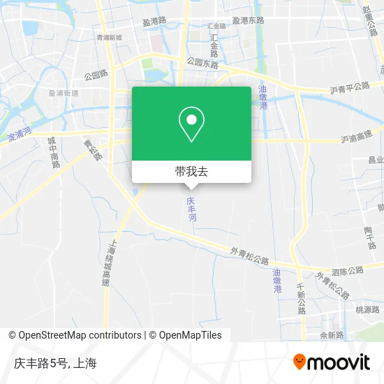 庆丰路5号地图