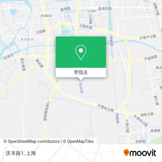 庆丰路1地图