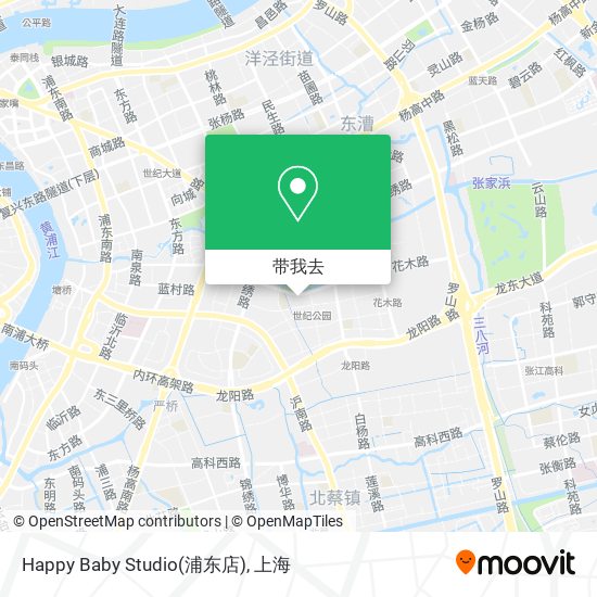 Happy Baby Studio(浦东店)地图