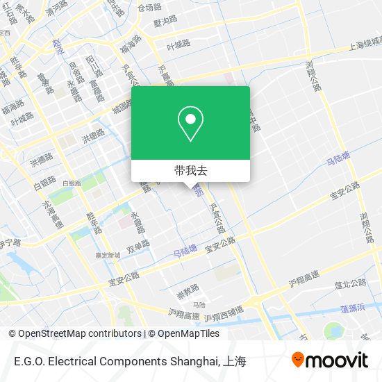 E.G.O. Electrical Components Shanghai地图