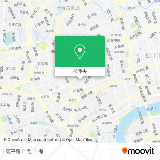 宛平路11号地图